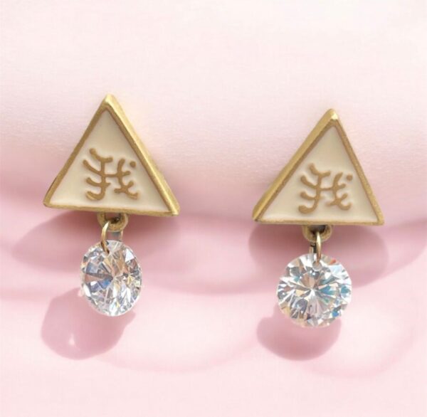 Triangle earrings