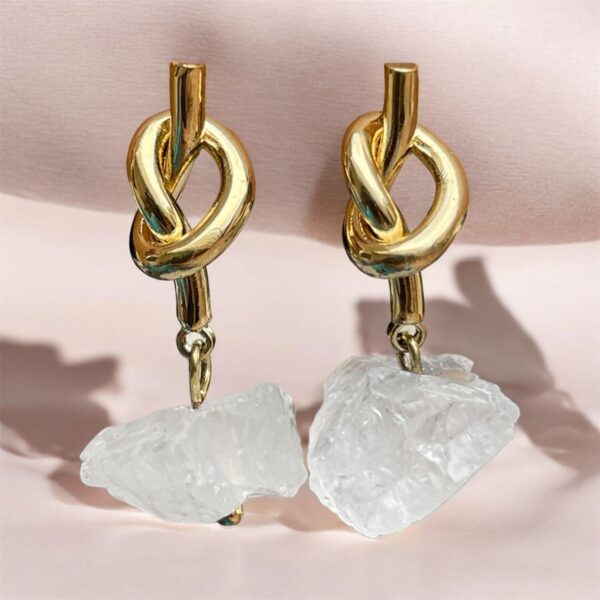 Salt rock earings